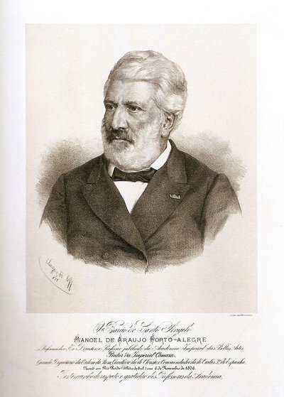 Manoel de Araujo Porto-Alegre by August Off